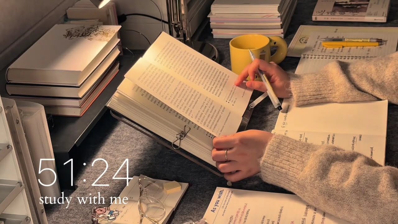 HỌC 1H VỚI NHẠC NHẸ TẬP TRUNG // MÌNH HỌC, BẠN CÙNG HỌC