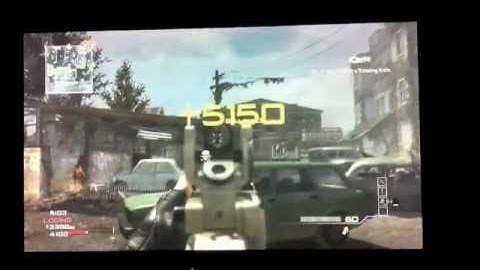 MW3 ACROSS THE MAP THROWING KNIFE KILL!