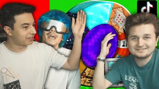 minecraft VİRAL Tiktok hilelerini deniyoruz! ​⁠@Cinavar ​⁠@mergenmc