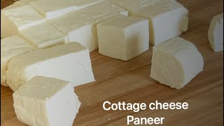 How to make paneer | Indian Cottage cheese | No Lemon No Vinegar Paneer | Homemade Paneer Recipe