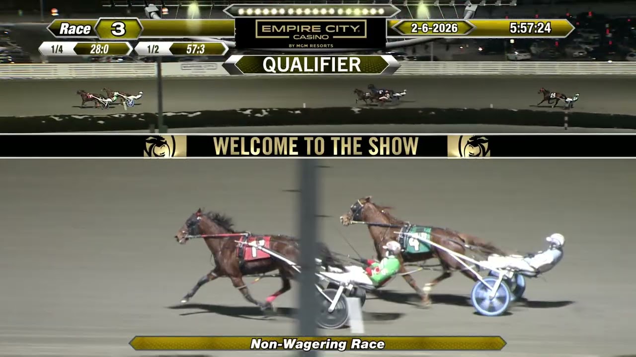 Yonkers Raceway Qualifiers - February 6th, 2026, Race 3