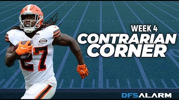 NFL DFS Contrarian Corner: Week 4