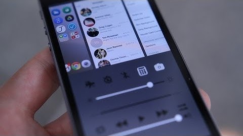 How to Combine the Control Center and App Switcher in iOS 7 Using Vertex