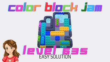 Color Block Jam Level 635 Easy Solution Walkthrough