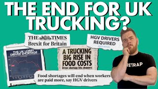 Truck Driver Shortage UK. Get A HGV License In The Worst Industry.