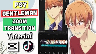 GENTLEMAN BY PSY CAPCUT EDIT TUTORIAL | NEW TIKTOK TREND ZOOM TRANSITION EFFECT CAPCUT | KORT GATUS screenshot 3