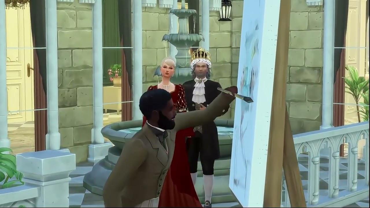 Where the Crown Lies Ep 1 - Introduction to The King and Queen | Sims 4 Kingdom Gameplay