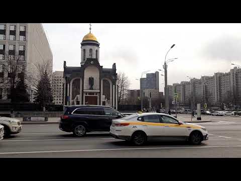 Москва. Прогулка по Калужской площади.