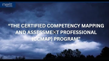 Upcoming Competency Mapping and Assessment Program on 20 July - 4 August 2024