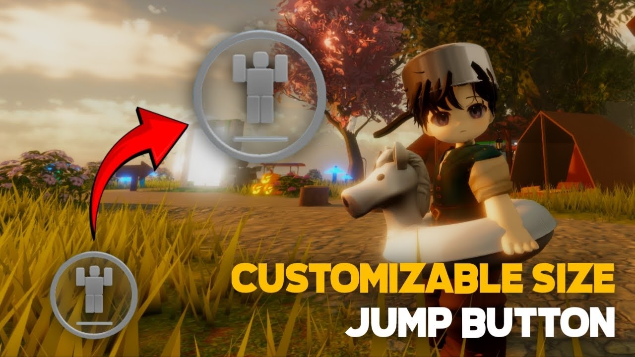 Cara Buat Tombol Lompat Mobile Lebih Besar (Free Model) | Roblox Studio ...