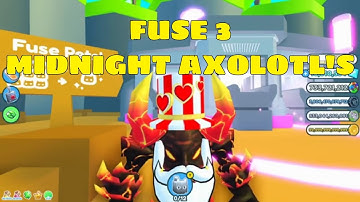 What happens if you fuse 3 MIDNIGHT AXOLOTL  (Pet Simulator X)