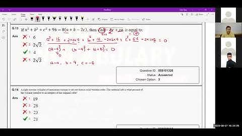 Part-2: Residential Coaching Academy, AMU RCA SSC-CGL Mathematics Paper Discussion
