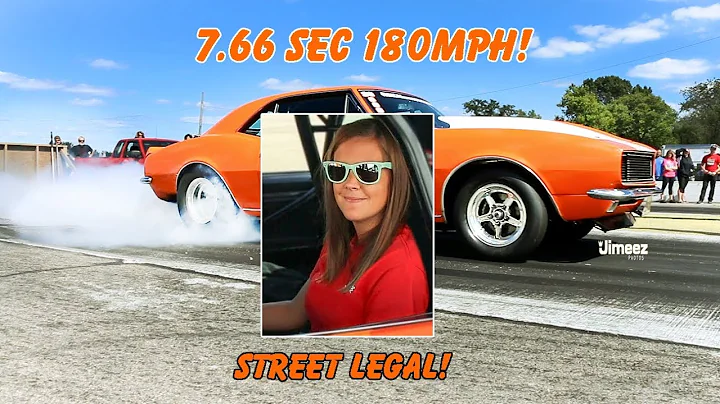 STREET LETHAL! 7.66@180MPH! 25 YR OLD NICOLE PRIOLA! PROCHARGED '67 CAMARO!