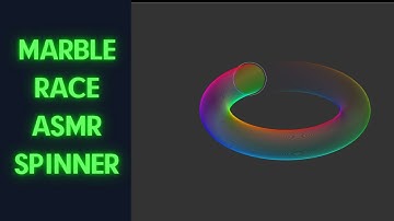 Marble Race Run Algodoo ASMR Spinner