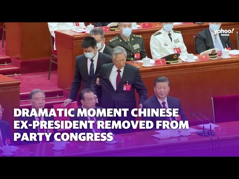 Mystery Surrounds Moment Chinese Ex-President Removed From Party Congress | Yahoo Australia