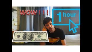How to make 100$ fast in just one hour 2019 ! (prof - 100%) writing
reviews making money