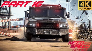 Need for Speed Payback Gameplay Walkthrough Part 16 [4K 60FPS PS5] - No Commentary