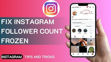 NEW! FIX INSTAGRAM FOLLOWER COUNT FROZEN!