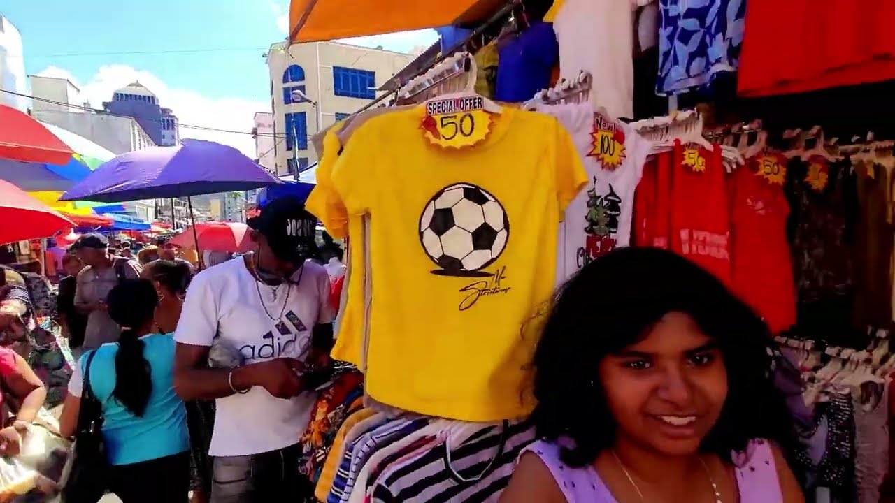 Central Market or Port Louis Market of Mauritius