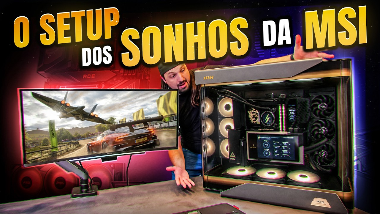 O setup dos sonhos da MSI (e outras novidades)! - YouTube