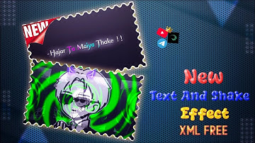 New Xml File|💫☺️ Attitude Lyrics Video 😎|| Black Screen Xml 📩|| Xml File |AlightMotion..2025 ar xml