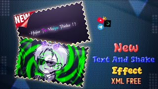 New Xml File|💫☺️ Attitude Lyrics Video 😎|| Black Screen Xml 📩|| Xml File |AlightMotion..2025 ar xml