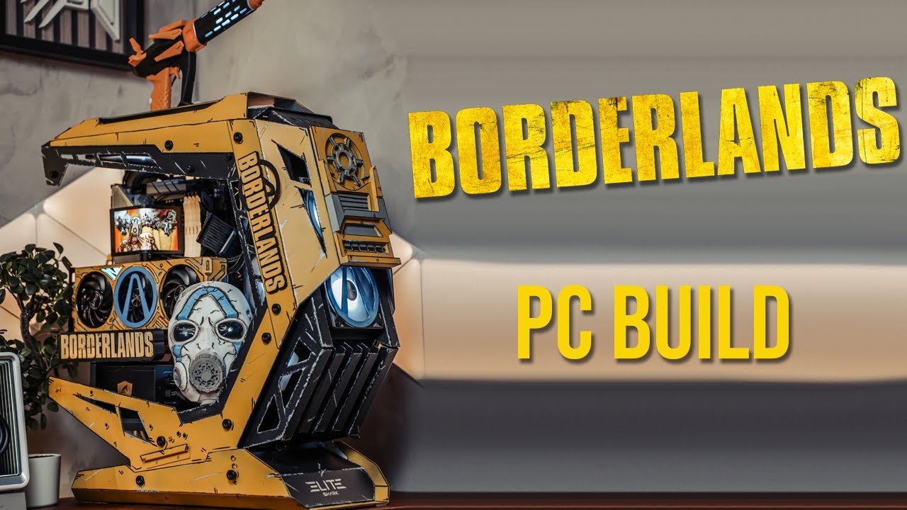 Borderlands Themed PC Build - Palit Maker GPU Cover