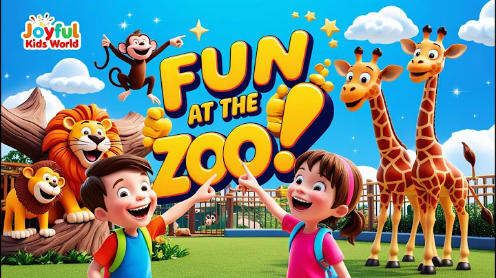 Zoo Adventure Song for Kids, Fun Animal Sounds & Learning at the Zoo | Joyful Kids World #kidsvideo
