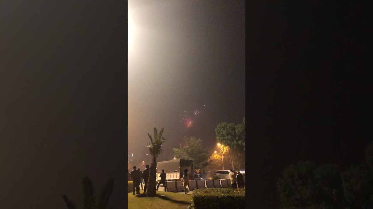 Fireworks in Bahria Town Lahore - NYE 2020