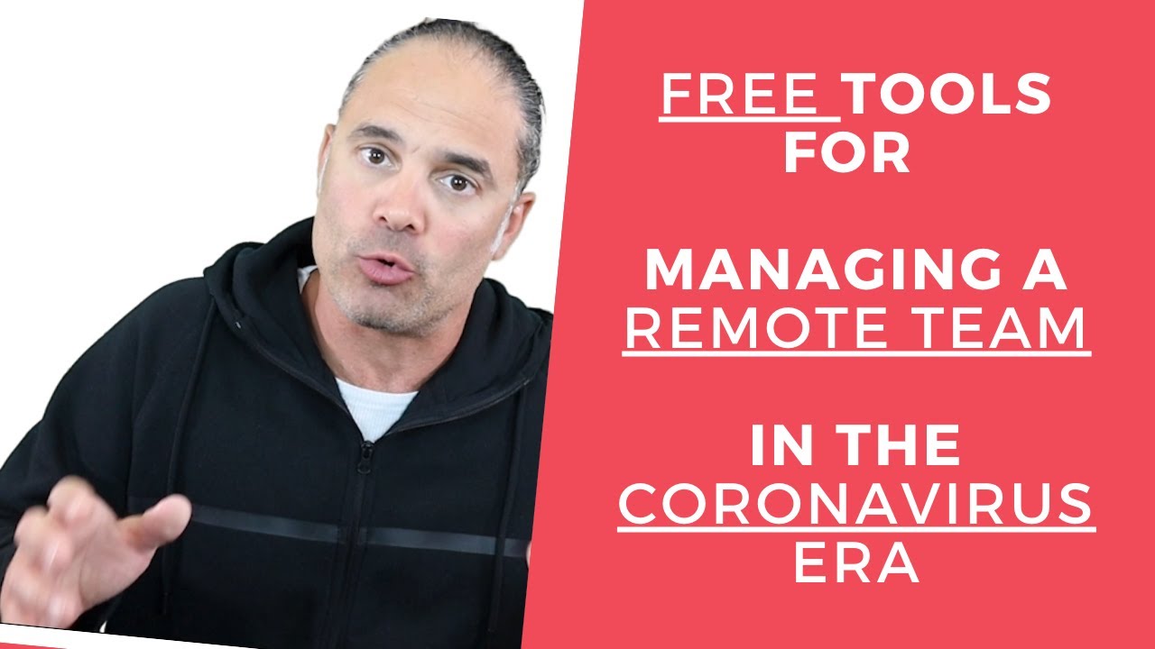 Remote Team Work Software | Work From Home In The Coronavirus Era - YouTube