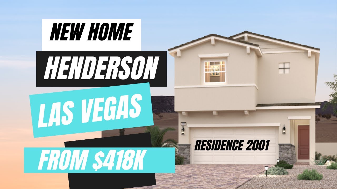 Touring a Brand New Home in Henderson, Las Vegas | Residence 2001 ...