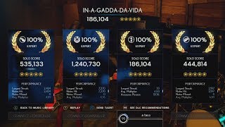 In-A-Gadda-Da-Vida by Iron Butterfly - RB4 Expert One Man Band 100% FC