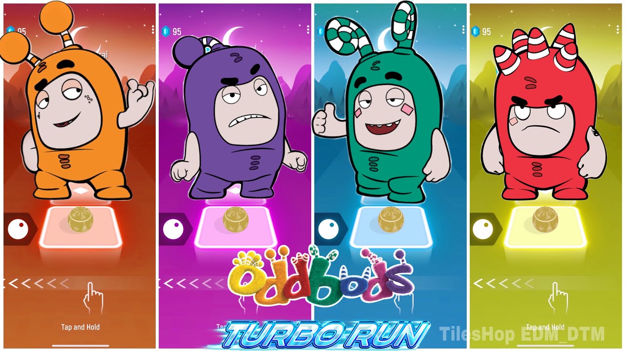 Oddbods Slick 🆚 Oddbods Jeff 🆚 Oddbods Zee 🆚 Oddbods Fuse 🎶 Who Will Win?