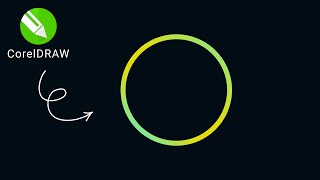How To Add Gradient To ANY Path in CorelDraw