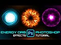 Photoshop Tutorial| Glowing Orb/Fire Portal/Plasma/Shockwave