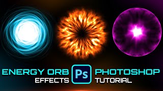 Photoshop Tutorial| Glowing Orb/Fire Portal/Plasma/Shockwave