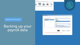 Backing up your payroll data | Thesaurus Payroll Manager