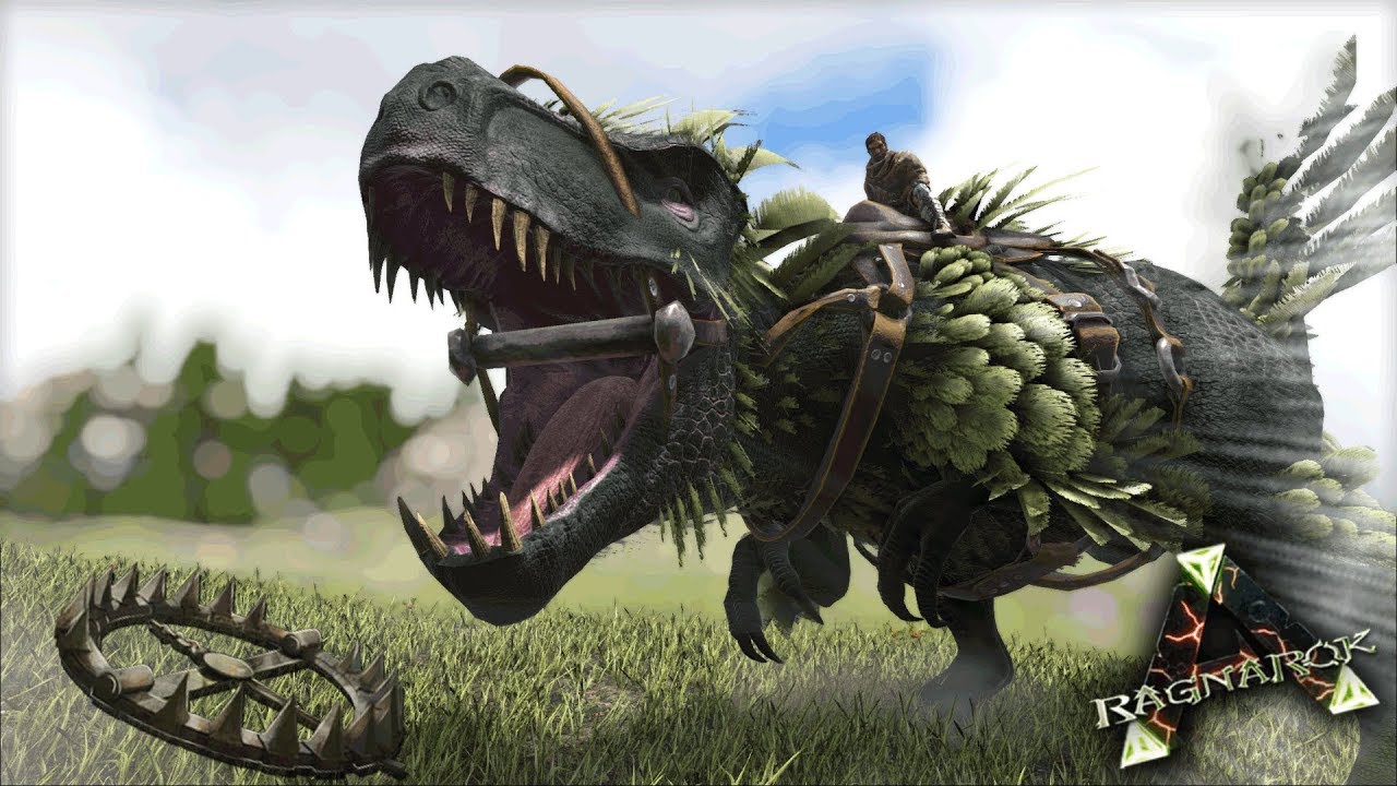 Ark Razortooth Taming trap/ Modded Gameplay YouTube