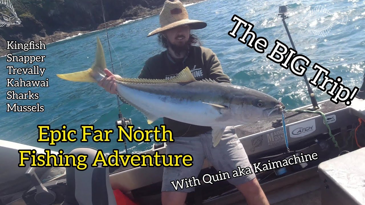 Big Snapper and Kingfish in the Far North with the Legendary Kaimachine