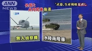政府44年ぶりの見直しへ　防衛備品「国産」拘らず(14/06/19)