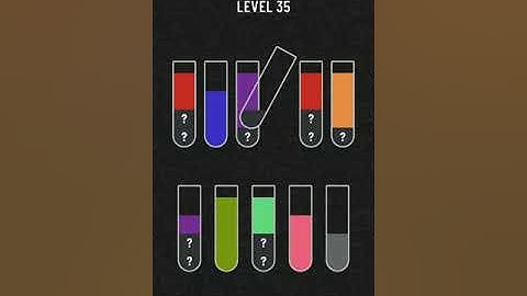 Water Sort Puzzle Level Level 35 | Level 35