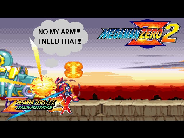 Megaman Zero 2 (Zero/ZX Collection) - Destroying Mega Scorpia's