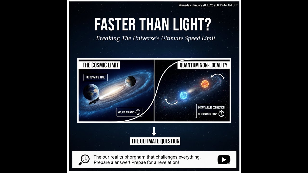 Is Anything Faster Than Light?  The True Speed Limits of the Universe