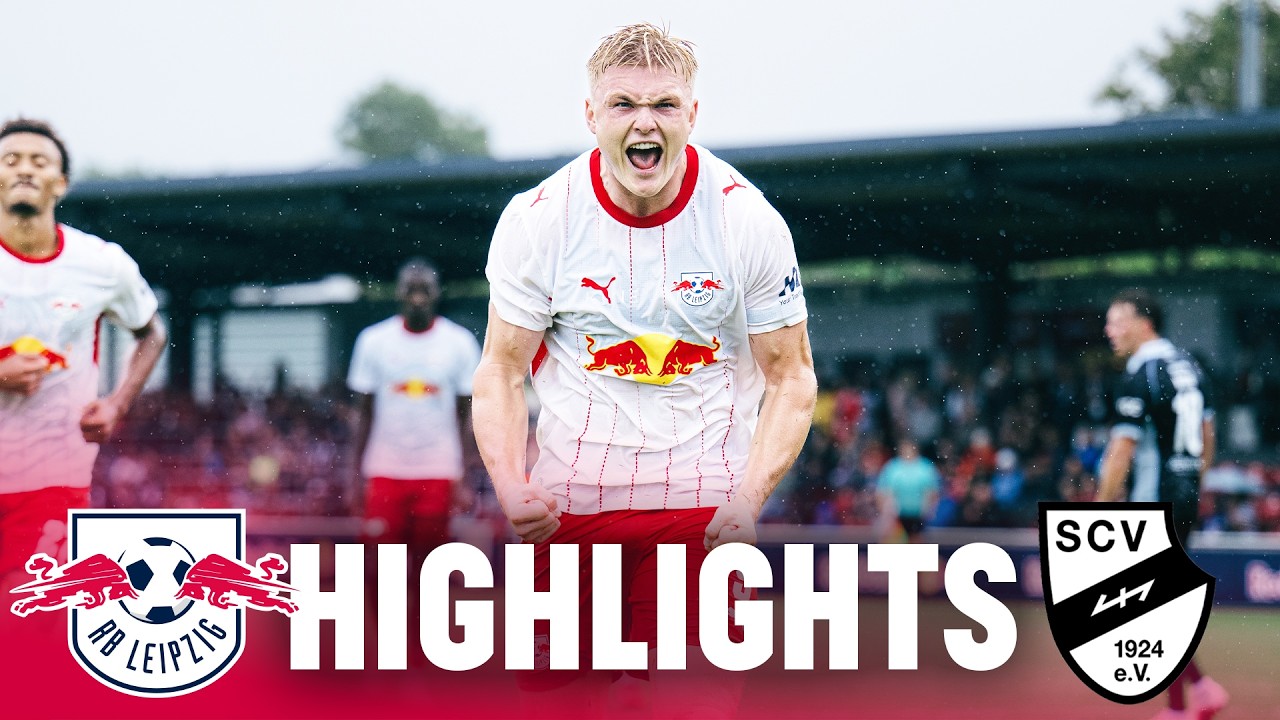 RB Leipzig 4–0 SC Verl full highlights