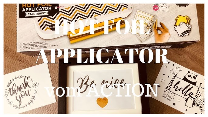 Action Hot Foil Applicator by & Co Viewer Test - Crafts and Questions YouTube | - Xscaped