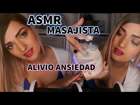 ASMR | 💪EL MEJOR MASAJE PARA LA ANSIEDAD Y EL ESTRÉS