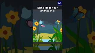 Butterfly Animation using motion tween in Adobe Animate | Visit our website | details in description