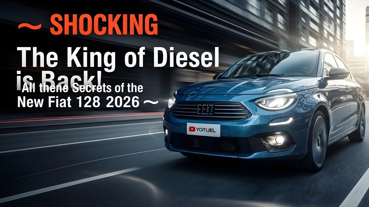 😱 Il Re del Diesel è Tornato! Fiat 128 Diesel 2026 – Consumi Shock e Design Italiano 🔥