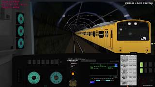 【BVE5】城東急行空港線・風春市営地下鉄東西線・国東鉄道緑園都市線 各停~回送 815K E231系900番台 城東空港⇒天川 ATS-Sn/Pシナリオ 放送有Ver.