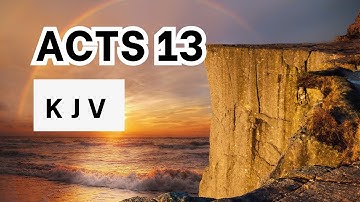 Acts Chapter 13 | In Cyprus and Antioch | Audio Bible | Words + no music